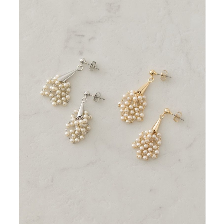 パールブーケピアス | AMERICAN HOLIC | 詳細画像1 