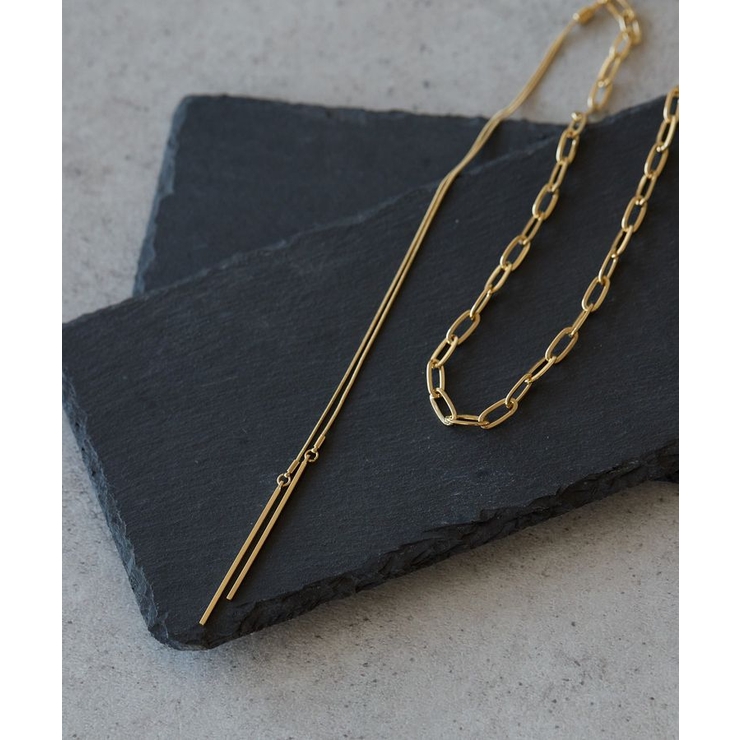 【2WAY】スライドチェーンネックレス | AMERICAN HOLIC | 詳細画像2 