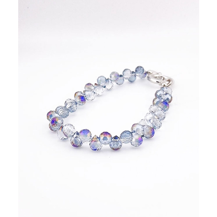 Crystal Purple | Chandelier Beads Wrist Strap | earyear