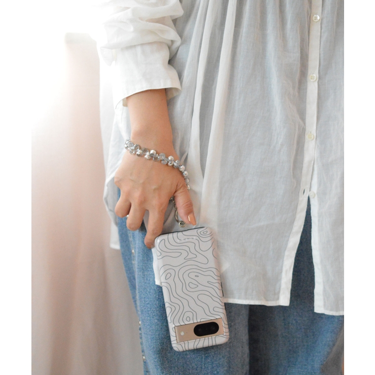 Crystal Silver | Chandelier Beads Wrist Strap | earyear