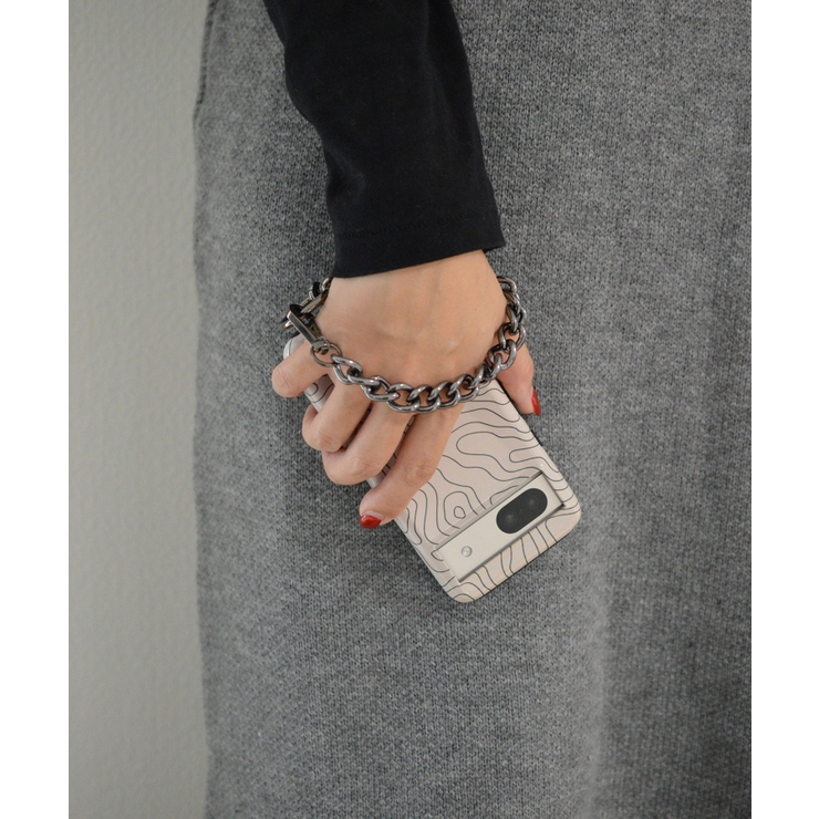 Metal Big Curve Chain Wrist Strap | earyear | 詳細画像21 