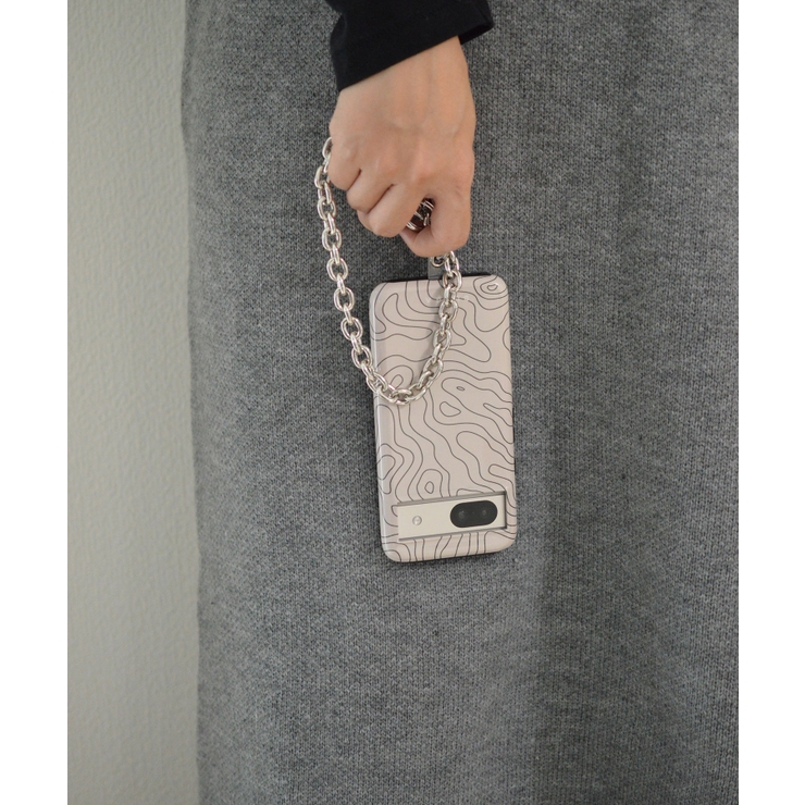 Aluminum Orbit Chain Long Wrist Strap | earyear | 詳細画像3 