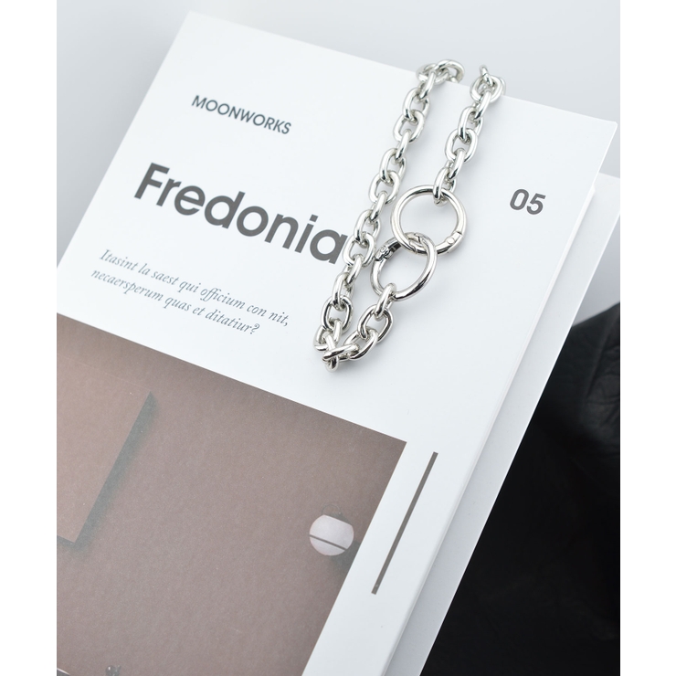 Aluminum Orbit Chain Long Wrist Strap | earyear | 詳細画像6 