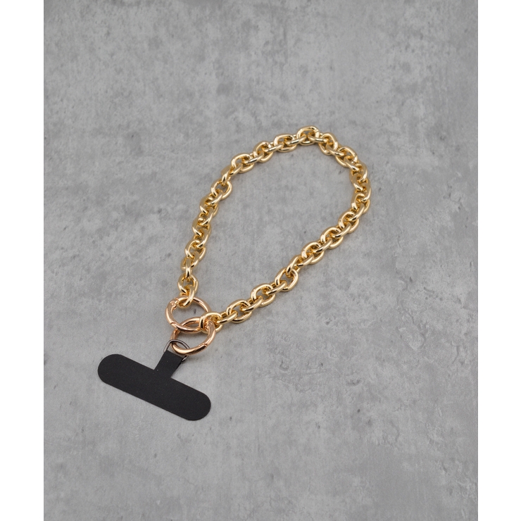 ゴールド | Aluminum Orbit Chain Long Wrist Strap | earyear