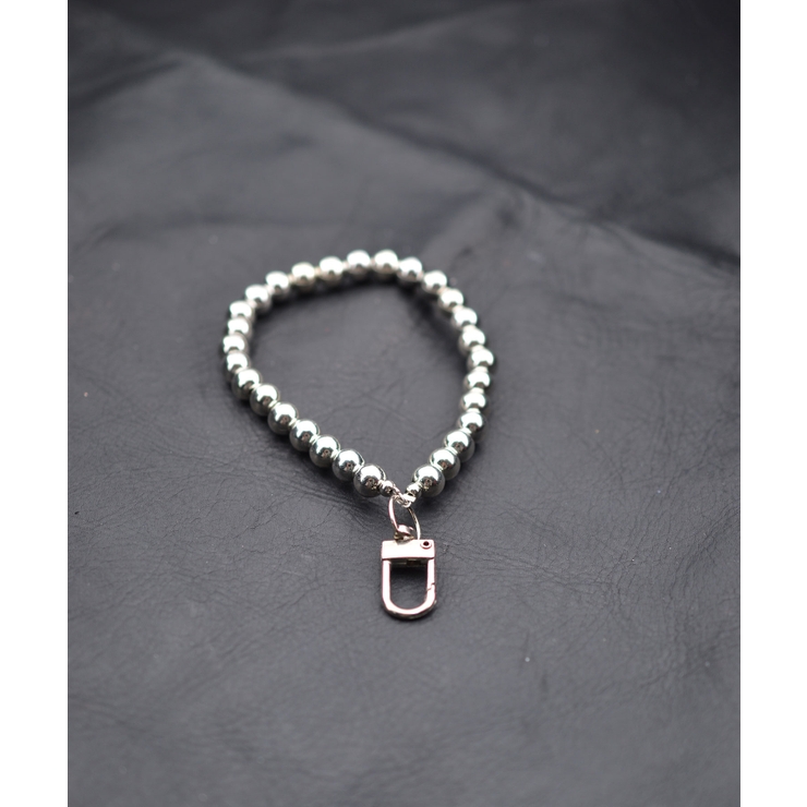 Chrome acrylic Ball Chain Wrist Strap | earyear | 詳細画像6 