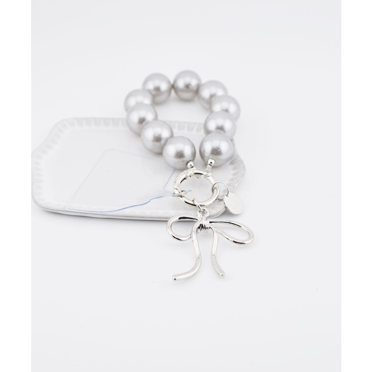 グレー | Bubble Beads Wrist Charm | earyear