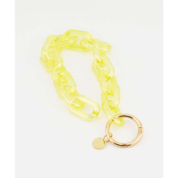Aurora Yellow | Aurora Ellipse Chain Wrist Strap | earyear