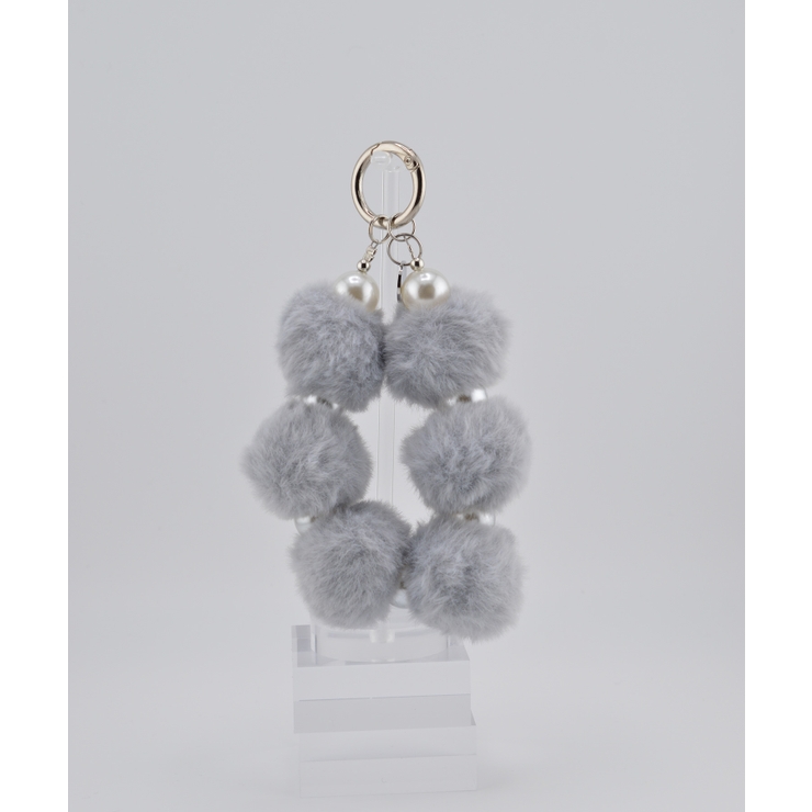 Marshmallow Pom Ball Wrist Strap | earyear | 詳細画像4 