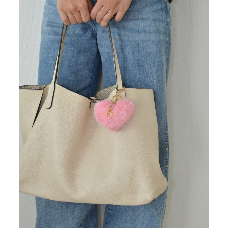 Heart Bomb Fur Key Charm | earyear | 詳細画像18 