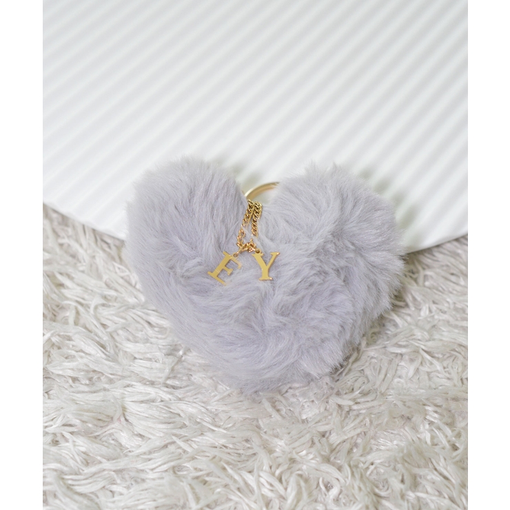 Heart Bomb Fur Key Charm | earyear | 詳細画像4 
