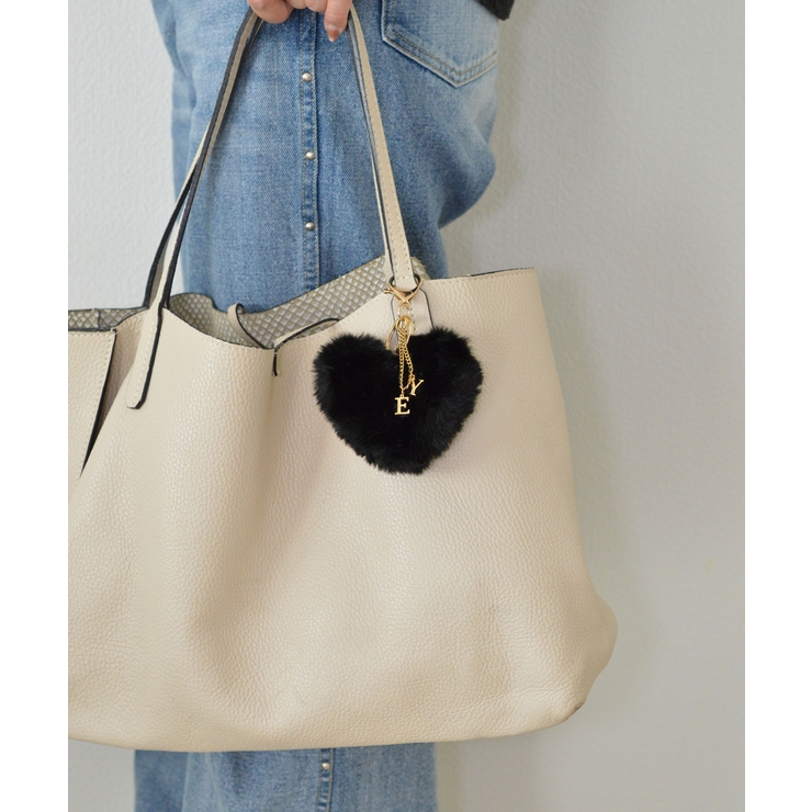 Heart Bomb Fur Key Charm | earyear | 詳細画像5 