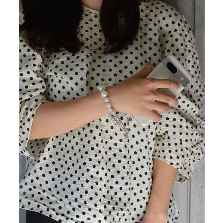 Luxury Pearl Wrist Strap | earyear | 詳細画像1 