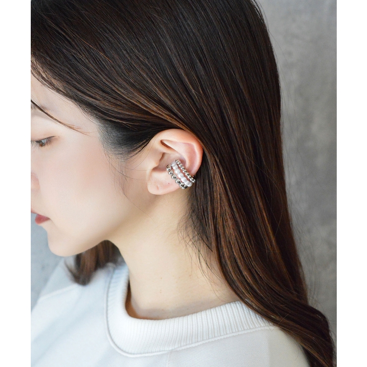 デザインフープ片耳イヤーカフ（ボリュームデザイン） | earyear | 詳細画像11 