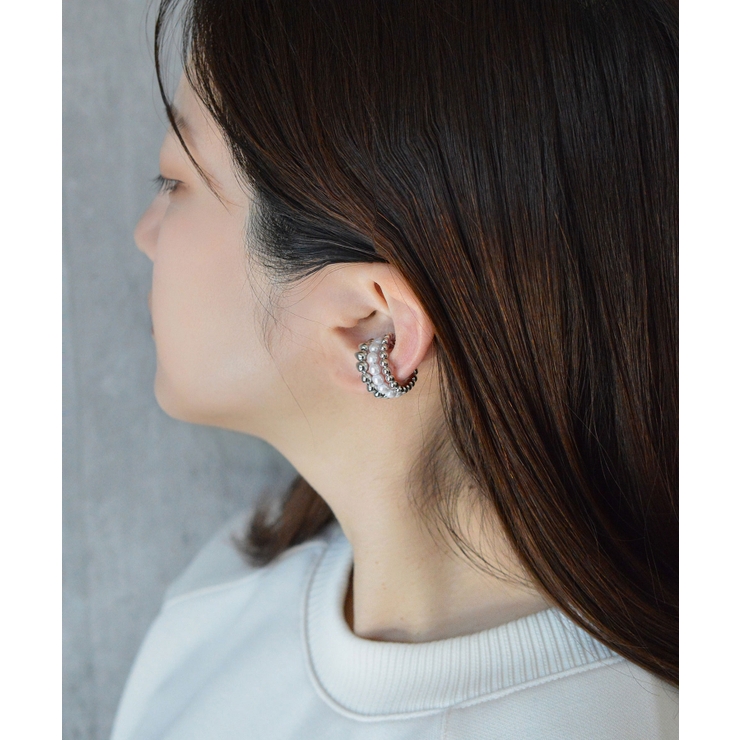 デザインフープ片耳イヤーカフ（ボリュームデザイン） | earyear | 詳細画像12 