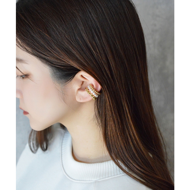 デザインフープ片耳イヤーカフ（ボリュームデザイン） | earyear | 詳細画像15 