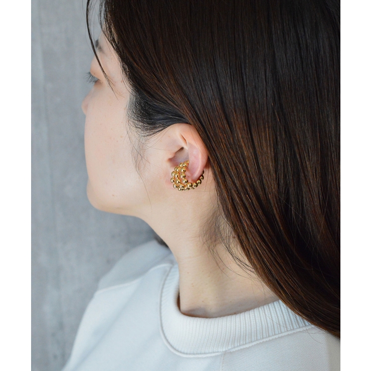 デザインフープ片耳イヤーカフ（ボリュームデザイン） | earyear | 詳細画像7 