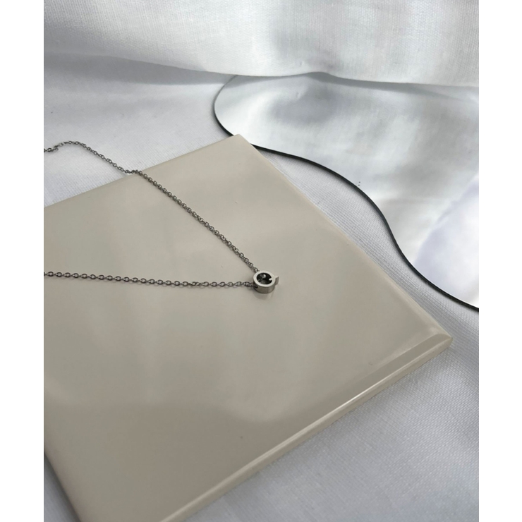 イニシャルチャーム ネックレス Stainless 316L | earyear | 詳細画像19 