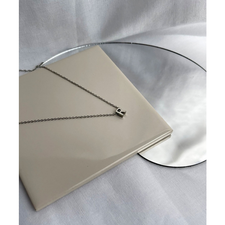 イニシャルチャーム ネックレス Stainless 316L | earyear | 詳細画像20 