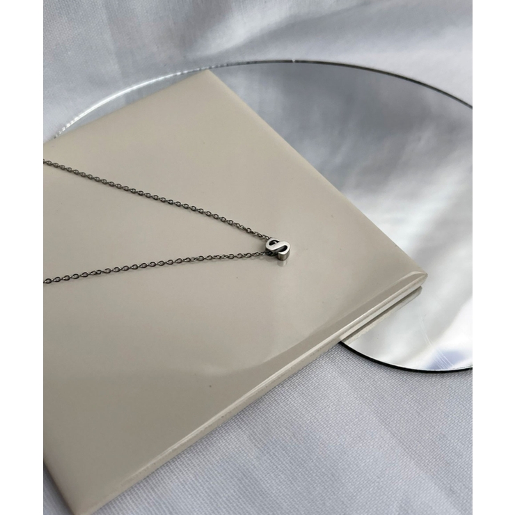 イニシャルチャーム ネックレス Stainless 316L | earyear | 詳細画像21 
