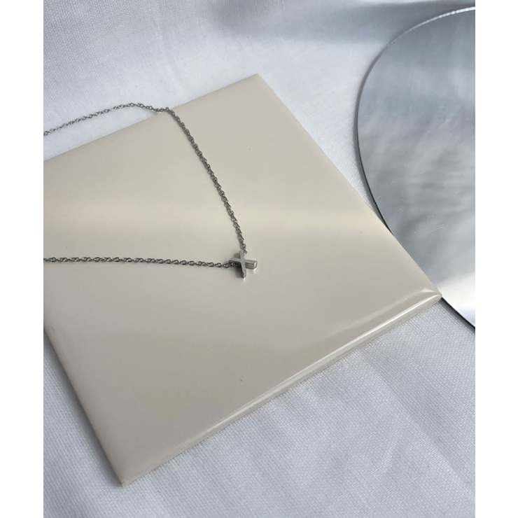 イニシャルチャーム ネックレス Stainless 316L | earyear | 詳細画像26 