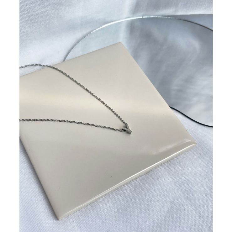 イニシャルチャーム ネックレス Stainless 316L | earyear | 詳細画像27 