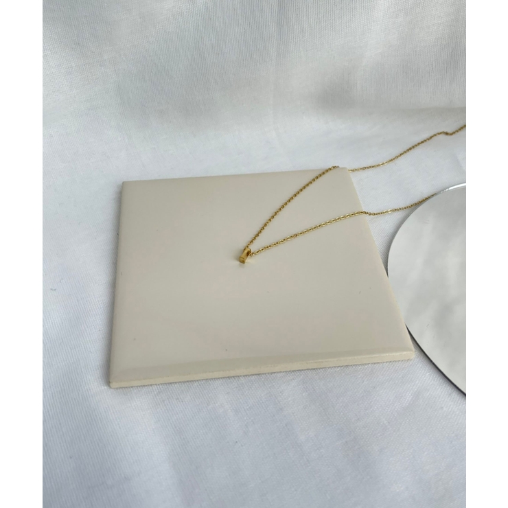 イニシャルチャーム ネックレス Stainless 316L | earyear | 詳細画像38 