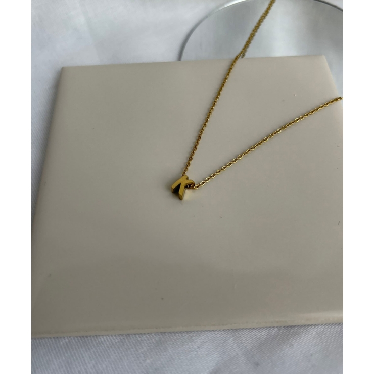 イニシャルチャーム ネックレス Stainless 316L | earyear | 詳細画像40 