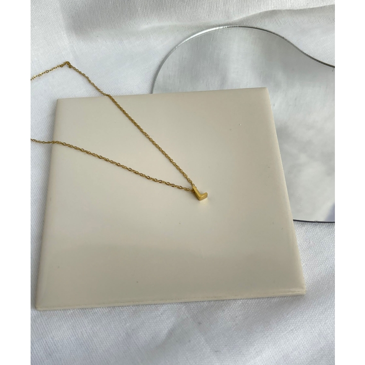 イニシャルチャーム ネックレス Stainless 316L | earyear | 詳細画像41 