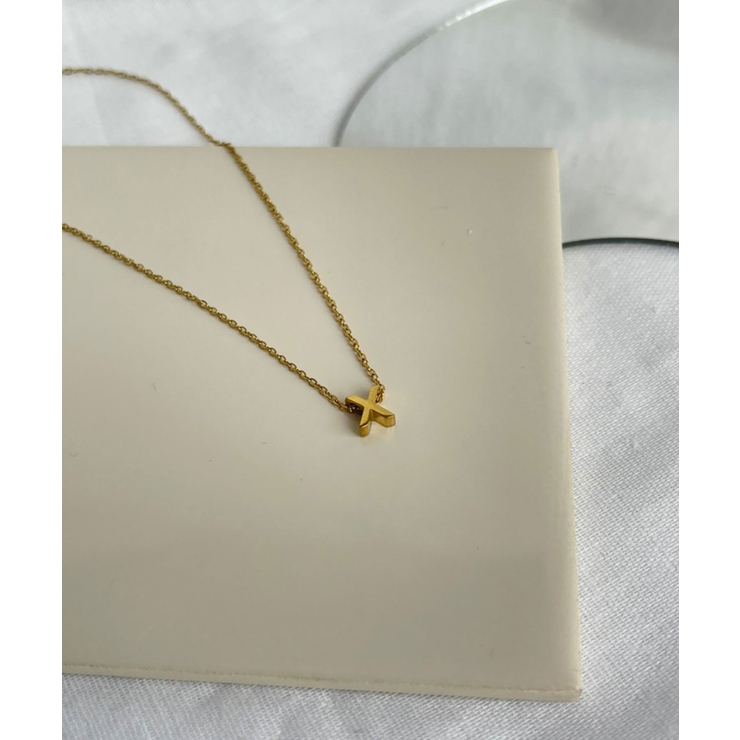 イニシャルチャーム ネックレス Stainless 316L | earyear | 詳細画像53 