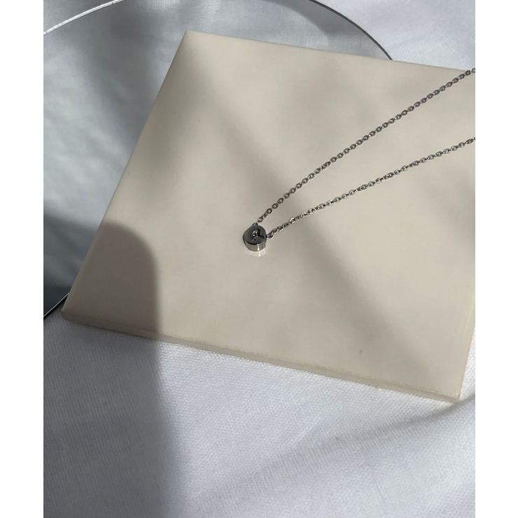 イニシャルチャーム ネックレス Stainless 316L | earyear | 詳細画像7 