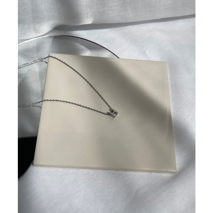 イニシャルチャーム ネックレス Stainless 316L | earyear | 詳細画像8 