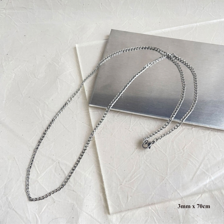 プレーンチェーンネックレス-LD Stainless | earyear | 詳細画像13 