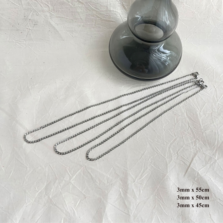 プレーンチェーンネックレス-LD Stainless | earyear | 詳細画像14 