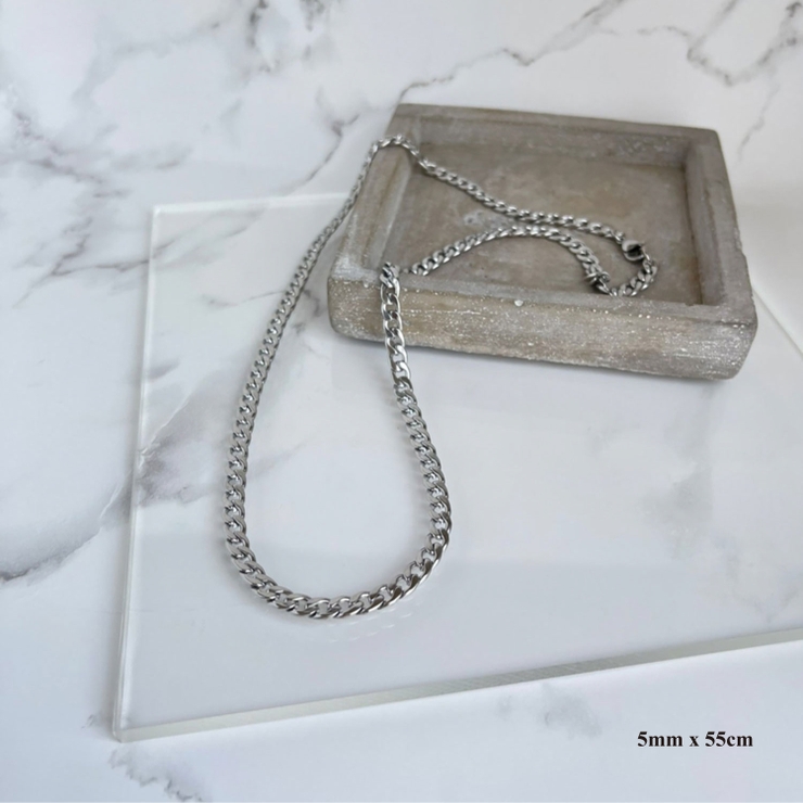 プレーンチェーンネックレス-LD Stainless | earyear | 詳細画像21 