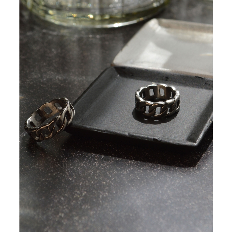 ヘビーチェーンリング | デザイン リング STLv3 Stainless316L | earyear