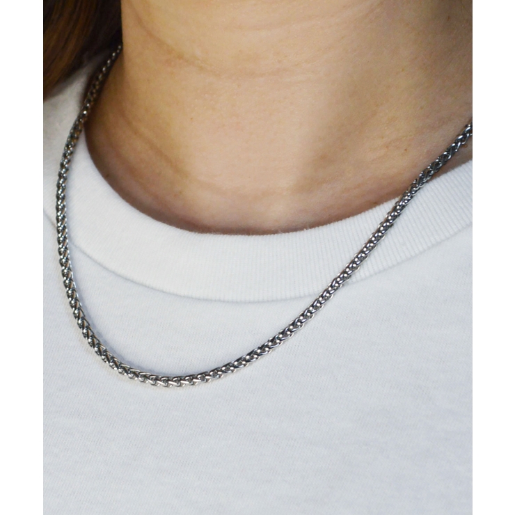 サーキュラーロープネックレス STLv3 Stainless316L | earyear | 詳細画像1 