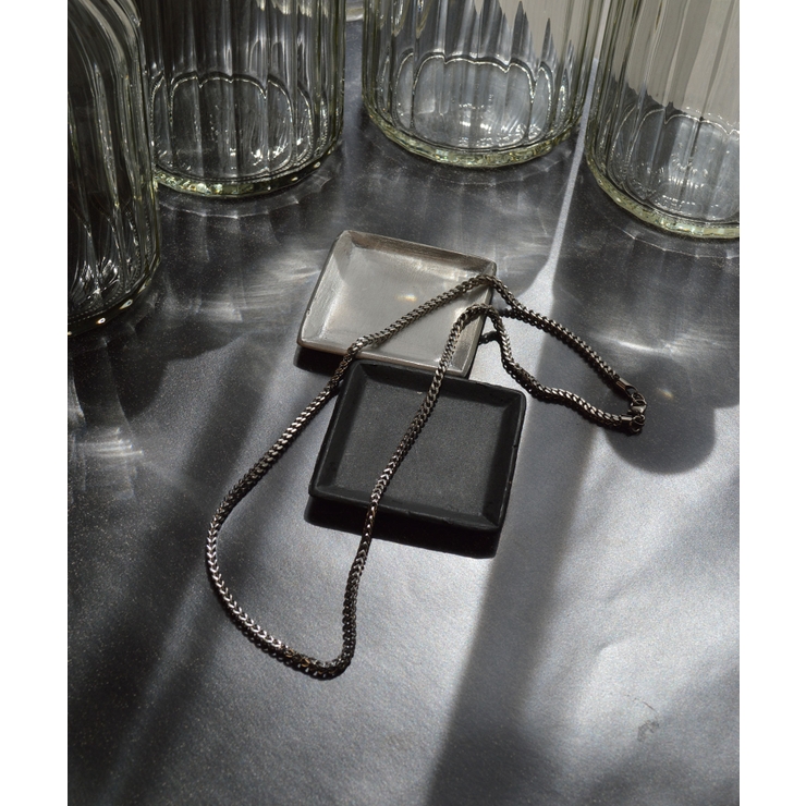 シルバー | テトラヒードンネックレス STLv3 Stainless316L | earyear