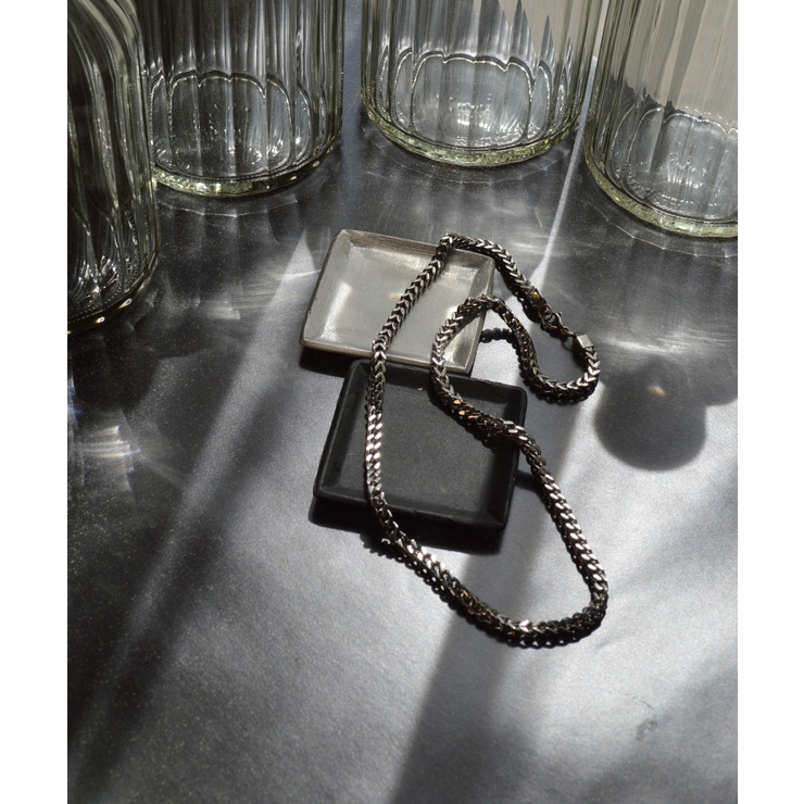 シルバー | ハードテトラヒードンネックレス STLv3 Stainless316L | earyear