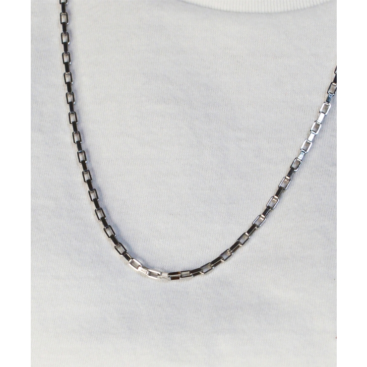 レクタングルベネチアンネックレス STLv3 Stainless316L | earyear | 詳細画像1 