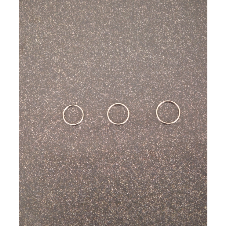 チャビー プレーン リング STLv3 Stainless 316L | earyear | 詳細画像21 