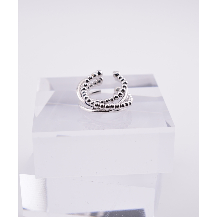 Triple Line Ball Motif Metal イヤーカフ | earyear | 詳細画像6 