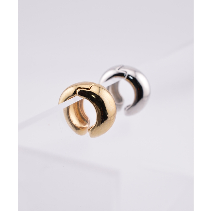 Rounded Chunky Simple Metal イヤーカフ | earyear | 詳細画像1 
