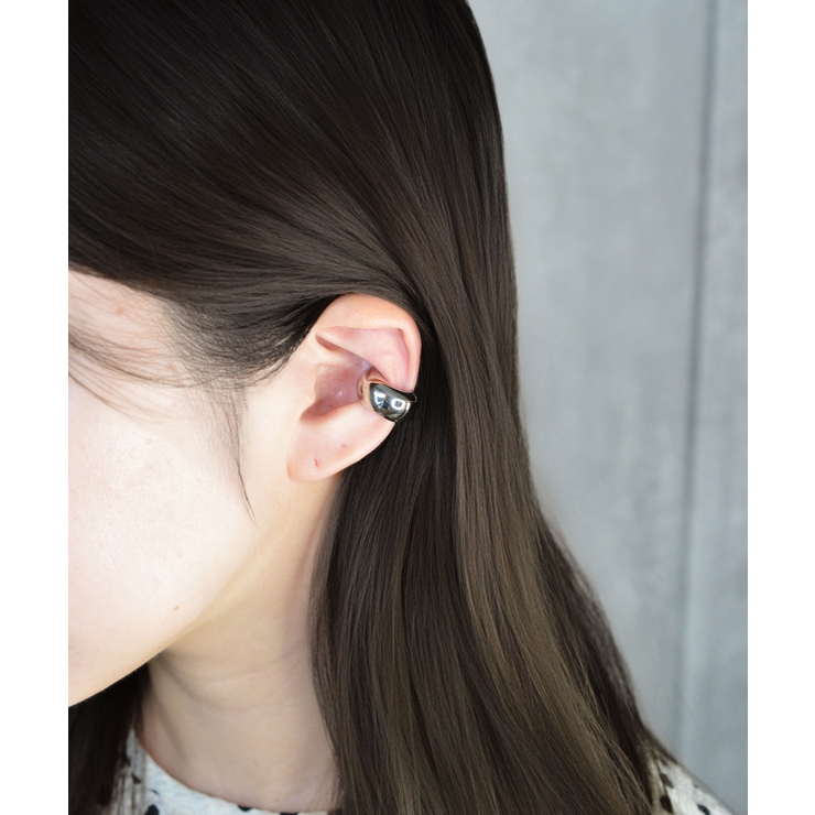 Rounded Chunky Simple Metal イヤーカフ | earyear | 詳細画像2 