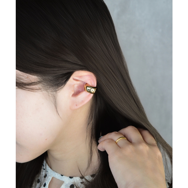 Rounded Chunky Simple Metal イヤーカフ | earyear | 詳細画像8 