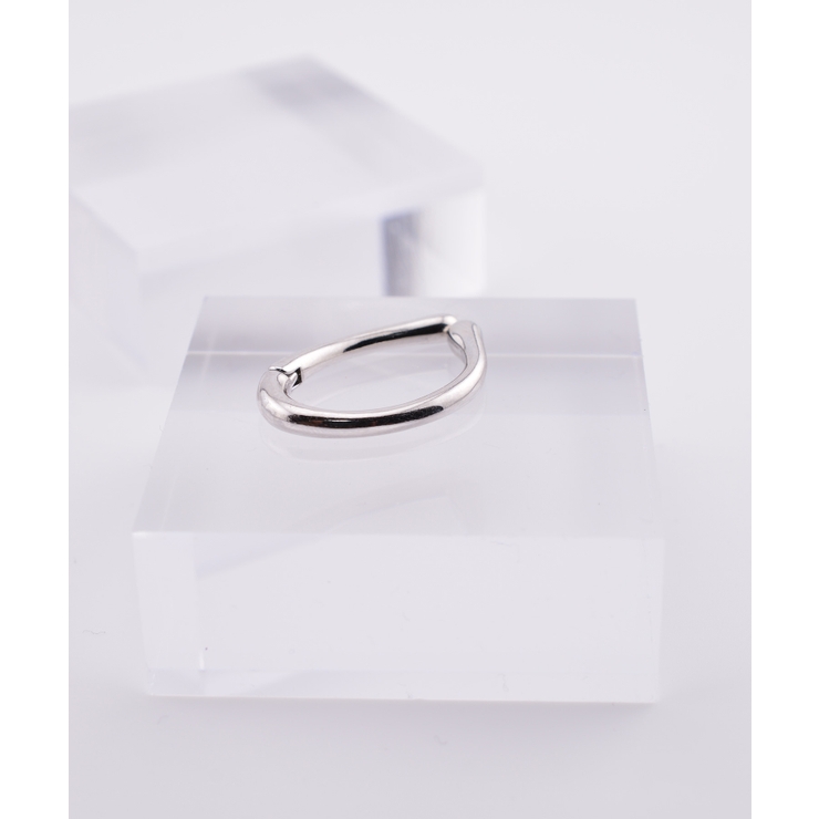 Oval Line Form Simple Metal イヤーカフ | earyear | 詳細画像4 