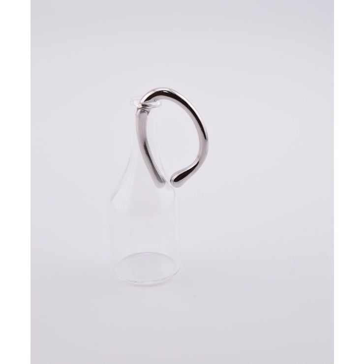 シルバー | Oval Line Form Simple Metal イヤーカフ | earyear