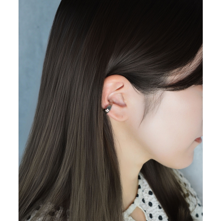 Groove Texture Chunky Metal イヤーカフ | earyear | 詳細画像6 