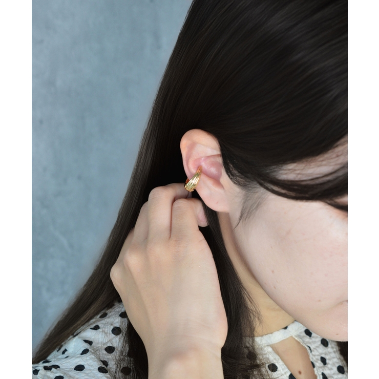 Groove Texture Chunky Metal イヤーカフ | earyear | 詳細画像8 