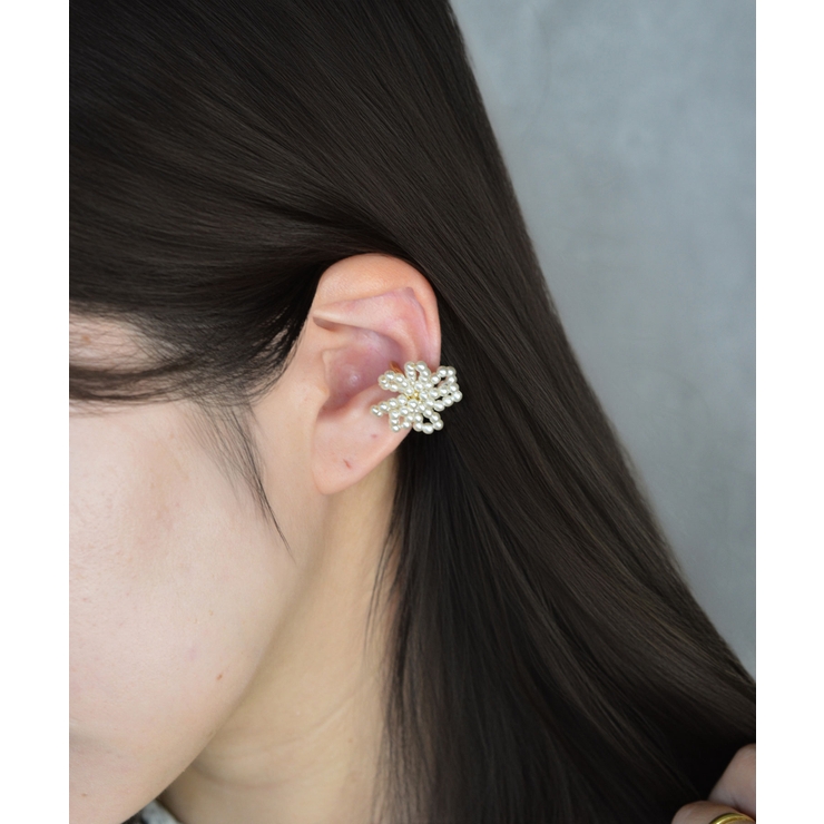 Pearl Bloom イヤーカフ | earyear | 詳細画像1 