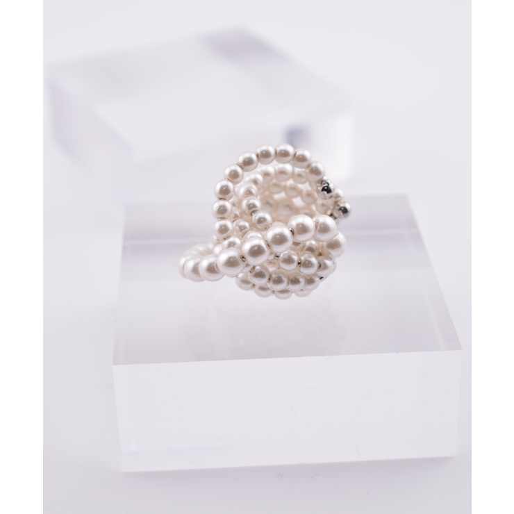 Twist Pearl Spiral Hug イヤーカフ | earyear | 詳細画像5 